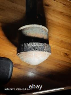Antique Handlan St. Louis Wall Mount Caboose Railroad Lantern Lamp Plume Atwood