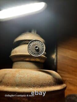 Antique Handlan St. Louis Wall Mount Caboose Railroad Lantern Lamp Plume Atwood