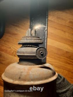 Antique Handlan St. Louis Wall Mount Caboose Railroad Lantern Lamp Plume Atwood