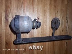 Antique Handlan St. Louis Wall Mount Caboose Railroad Lantern Lamp Plume Atwood
