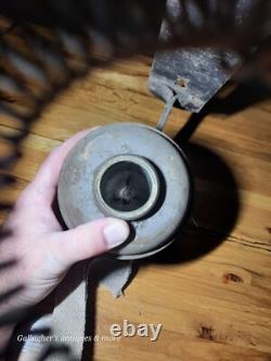 Antique Handlan St. Louis Wall Mount Caboose Railroad Lantern Lamp Plume Atwood