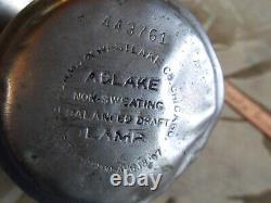 Antique Hmpmobile Buggycar Lamp Lantern Adlake Non Sweating #8441 Pat 1907
