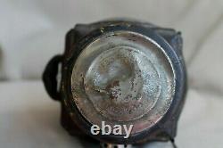 Antique Indiana Lamp Co Connorsville Buggy Railroad Lamp Light Lantern 3 Lens