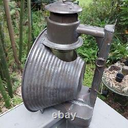 Antique Inspector's Lantern Embury Kerosene Oil Lamp Florida Estate Unsigned