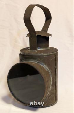 Antique Japanese Railway Signal Lamp (Lantern) Railway Surplus LED Included