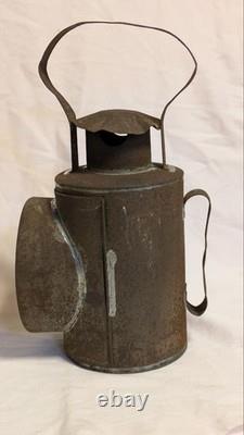Antique Japanese Railway Signal Lamp (Lantern) Railway Surplus LED Included