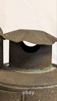 Antique Japanese Railway Signal Lamp (Lantern) Railway Surplus LED Included