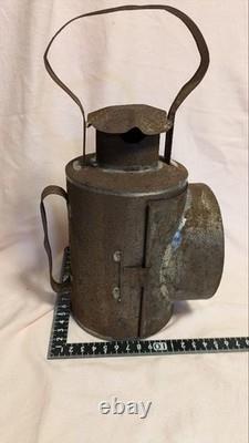 Antique Japanese Railway Signal Lamp (Lantern) Railway Surplus LED Included