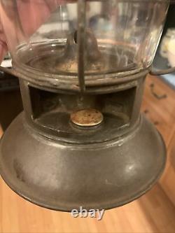 Antique Kerosene Outer Globe Bellbottom Railroad Lantern BUCKEYE Sr. RR Lantern