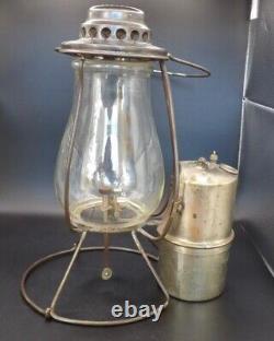 Antique Lantern Carbide Railroad Lantern