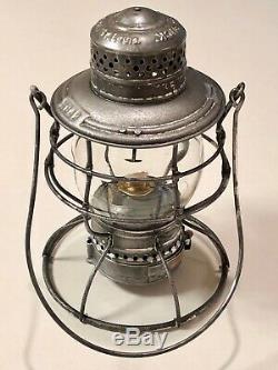 Antique M. M. BUCK & CO. THE BUCK I. C. R. R. Illinois Central Railroad Lantern