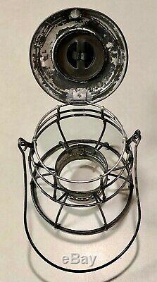 Antique M. M. BUCK & CO. THE BUCK I. C. R. R. Illinois Central Railroad Lantern