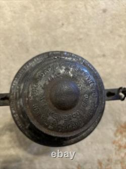 Antique MICHIGAN CENTRAL RAILROAD(M. C. R. R.) Adams-Westlake LANTERN Macbeth Globe