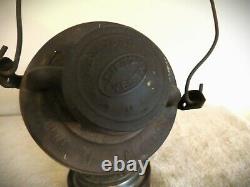 Antique Maine Central Railroad Oil Lantern Dietz Vesta Lamp USA