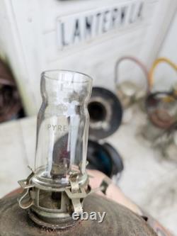 Antique Milwaukee Road Switch Stand Lamp CM&StP Railroad Lantern Railway Light