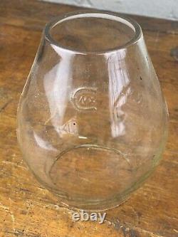 Antique NY, NH & H Railroad Lantern, Adams & Westlake, Embossed Globe, No Cracks