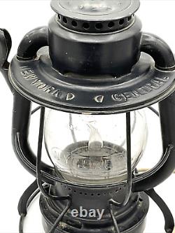 Antique New York Central Railroad Lantern Converted Electric Nycline Dietz Vesta