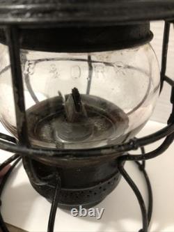 Antique No 250 Railroad Adams & Westlake Lantern Baltimore & Ohio Railroad RARE