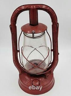Antique Oil Kerosene Railroad Lantern Lamp-Dietz Monarch Syracuse NY VINTAGE