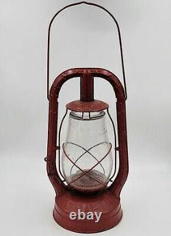 Antique Oil Kerosene Railroad Lantern Lamp-Dietz Monarch Syracuse NY VINTAGE