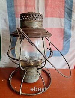 Antique Oil Lantern Railway Adlake Reliable Adams & Westlake Co 1911