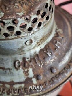 Antique Oil Lantern Railway Adlake Reliable Adams & Westlake Co 1911