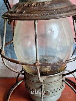 Antique Oil Lantern Railway Adlake Reliable Adams & Westlake Co 1911