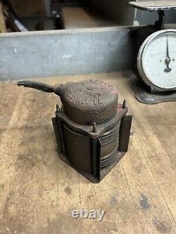 Antique Old Rare US&S Co Railroad RR Train Car Caboose Electric Light Lamp Parts