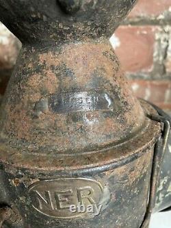 Antique Original North East Railway Lamp Signal NER Pre LNER