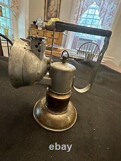 Antique Oxweld Carbide Railroad Lamp Excellent Condition