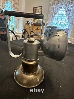 Antique Oxweld Carbide Railroad Lamp Excellent Condition