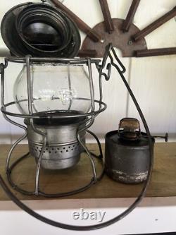 Antique PRR Railroad Railway Lantern