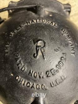 Antique PYLE NATIONAL Railroad Locomotive Train Classification Lamp Light WORKS