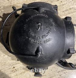 Antique PYLE NATIONAL Railroad Locomotive Train Classification Lamp Light WORKS