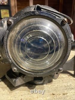 Antique PYLE NATIONAL Railroad Locomotive Train Classification Lamp Light WORKS