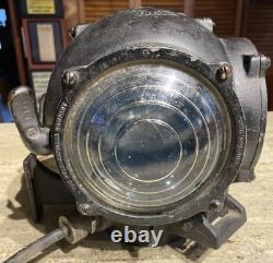Antique PYLE NATIONAL Railroad Locomotive Train Classification Lamp Light WORKS