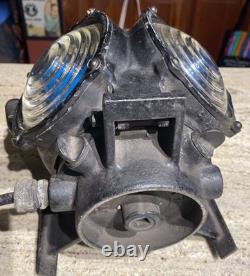 Antique PYLE NATIONAL Railroad Locomotive Train Classification Lamp Light WORKS