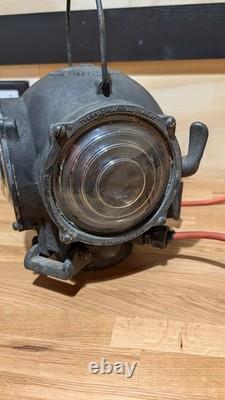 Antique PYLE NATIONAL Railroad Locomotive Train Classification Lamp Working