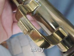 Antique Pair 1907 Railroad Candle Lamps withGlass Wall Mounted with Smoke Shield