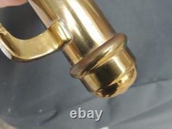 Antique Pair 1907 Railroad Candle Lamps withGlass Wall Mounted with Smoke Shield