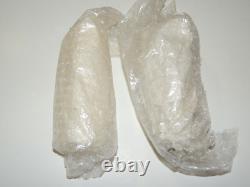 Antique Pair 1907 Railroad Candle Lamps withGlass Wall Mounted with Smoke Shield