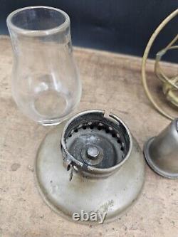 Antique Parmalee & Bonnell 1871 Patent No4 Conductor 7.5in Tall Railroad Lantern