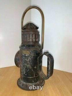 Antique Peter Gray Boston Railroad Inspectors Lantern