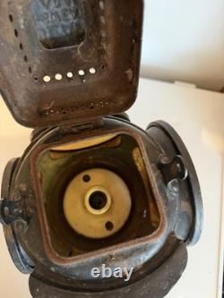 Antique Pre-1927 Adlake Non-Sweating Railroad Signal Lantern For Repair