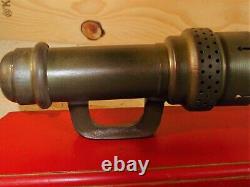 Antique Pullman Coach Dining Car/ Caboose Brass Railroad Candle Lamp PATD. 1907