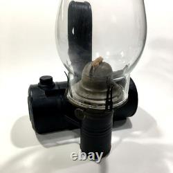 Antique Queen Anne No. 2, Metal Wall Mount Railroad Train Car Lantern Oil Lamp