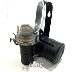 Antique Queen Anne No. 2, Metal Wall Mount Railroad Train Car Lantern Oil Lamp