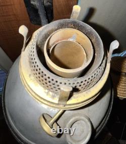 Antique RAILROAD CABOOSE WALL LAMP Lantern Large Center Draft