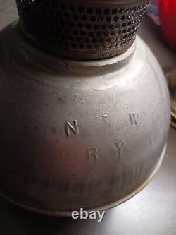 Antique ROYAL Oil/Kerosene Lamp N&W RAILROAD ORIGINAL Condition RARE