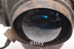 Antique RR Adlake Lamp Lantern 4 Way Railroad Switch Signal Train Vintage Light+